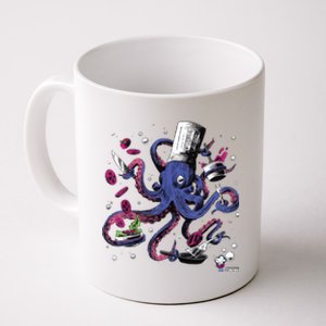 Funny Octopus Kitchen Chef Humor Coffee Mug