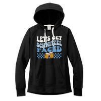 Funny Oktoberfest Lets Get Schnitzel Faced Oktoberfest Drinking Team Women's Fleece Hoodie