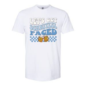 Funny Oktoberfest Lets Get Schnitzel Faced Oktoberfest Drinking Team Softstyle CVC T-Shirt