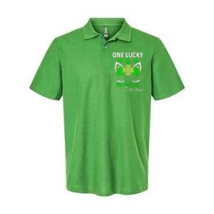 Funny One Lucky Preschool Teacher St. Patricks Day Irish Softstyle Adult Sport Polo