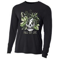 Full Of Life Skull Gardening Garden Cooling Performance Long Sleeve Crew