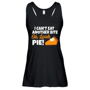 Funny Oh Look Pumpkin Pie Thanksgiving Ladies Essential Flowy Tank