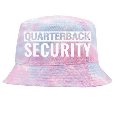 Football Offensive Line Lineman Quarterback Protection Tie-Dyed Bucket Hat