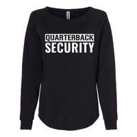 Football Offensive Line Lineman Quarterback Protection Womens California Wash Sweatshirt