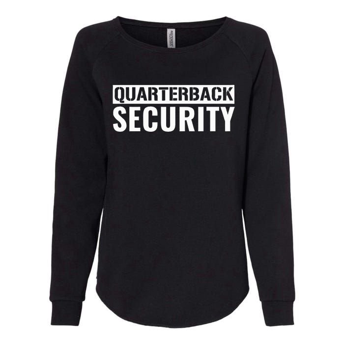 Football Offensive Line Lineman Quarterback Protection Womens California Wash Sweatshirt