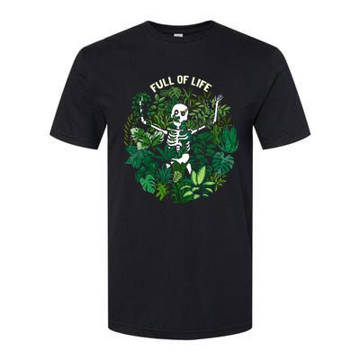 Full Of Life Plant Lover Gifts Softstyle® CVC T-Shirt