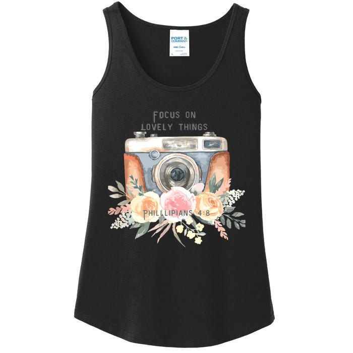 Focus On Lovely Things Ladies Essential Tank