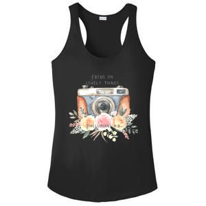 Focus On Lovely Things Ladies PosiCharge Competitor Racerback Tank