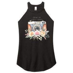 Focus On Lovely Things Women's Perfect Tri Rocker Tank