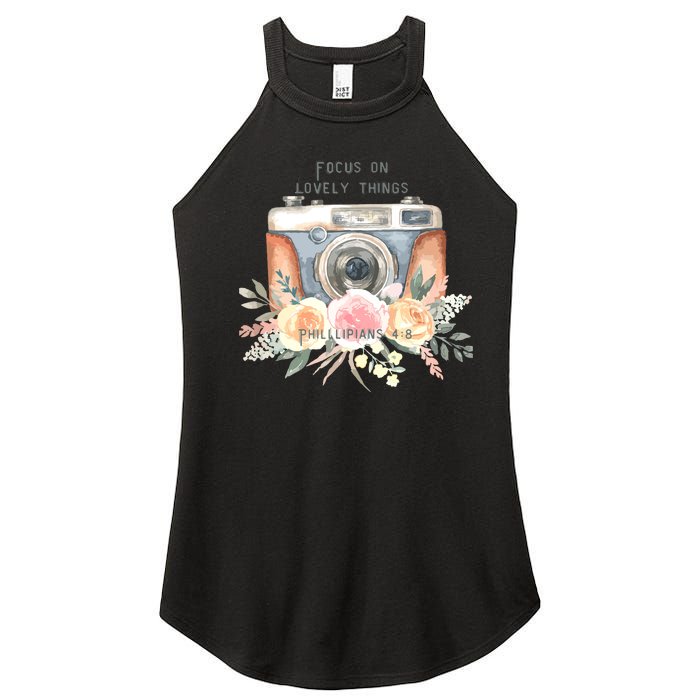 Focus On Lovely Things Women's Perfect Tri Rocker Tank