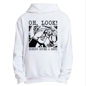 Funny Oh Look Nobody Gives A Sh!t Men Adult Humor Offensive Urban Pullover Hoodie