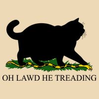 Funny Oh Lawd He Treading Meme Dont Tread On Me Bag