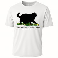 Funny Oh Lawd He Treading Meme Dont Tread On Me Performance Shirt