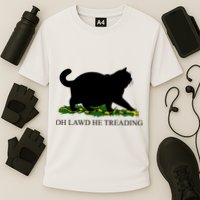 Funny Oh Lawd He Treading Meme Dont Tread On Me Performance Shirt