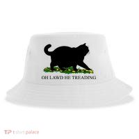 Funny Oh Lawd He Treading Meme Dont Tread On Me Sustainable Bucket Hat