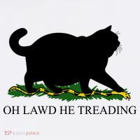 Funny Oh Lawd He Treading Meme Dont Tread On Me Sustainable Bucket Hat