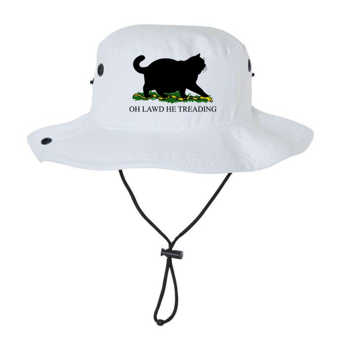 Funny Oh Lawd He Treading Meme Dont Tread On Me Bucket Hat