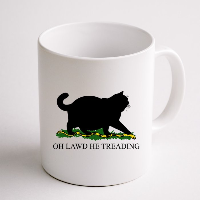 Funny Oh Lawd He Treading Meme Dont Tread On Me Mug