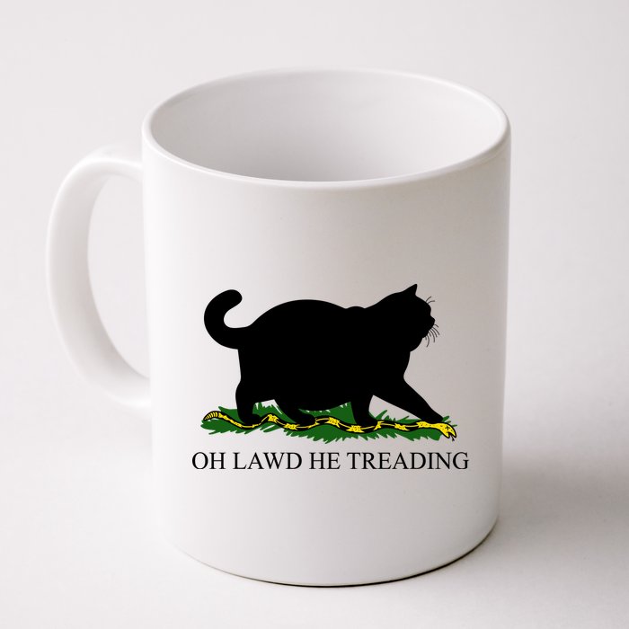 Funny Oh Lawd He Treading Meme Dont Tread On Me Mug
