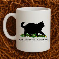 Funny Oh Lawd He Treading Meme Dont Tread On Me Mug