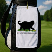 Funny Oh Lawd He Treading Meme Dont Tread On Me Golf Towel