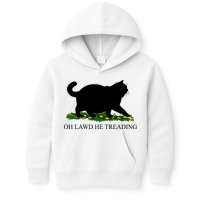 Funny Oh Lawd He Treading Meme Dont Tread On Me Kids Hoodie