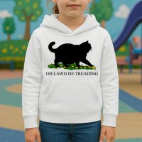 Funny Oh Lawd He Treading Meme Dont Tread On Me Kids Hoodie