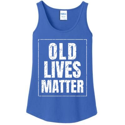 Funny Old Lives Matter Birthday Gift Ladies Essential Tank