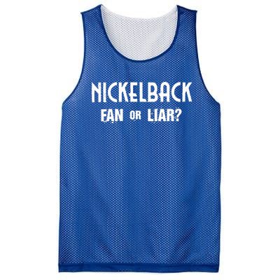 Fan Or Liar Mesh Reversible Basketball Jersey Tank