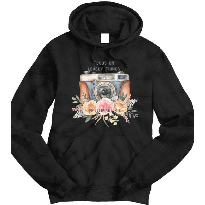 Focus On Lovely Things Tie Dye Hoodie