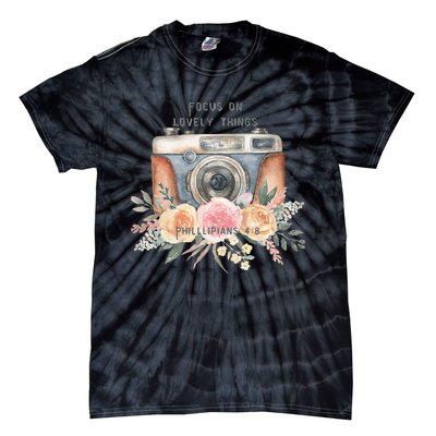 Focus On Lovely Things Tie-Dye T-Shirt