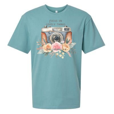 Focus On Lovely Things Sueded Cloud Jersey T-Shirt