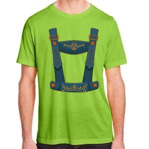 Funny Oktoberfest Lederhosen Costume Adult ChromaSoft Performance T-Shirt