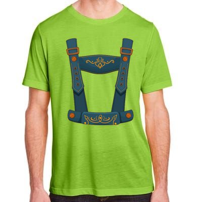 Funny Oktoberfest Lederhosen Costume Adult ChromaSoft Performance T-Shirt