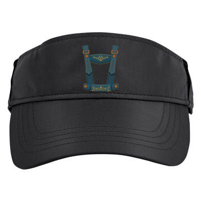 Funny Oktoberfest Lederhosen Costume Adult Drive Performance Visor