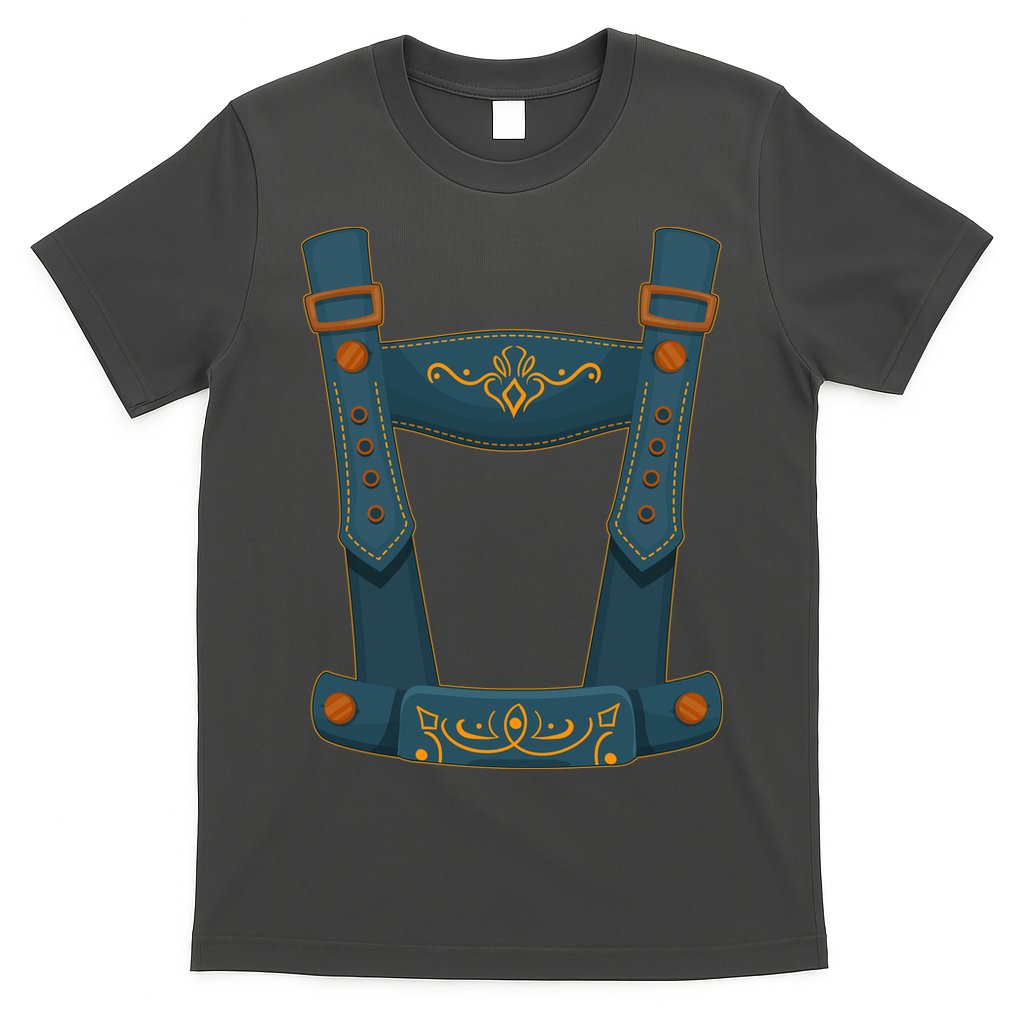 Funny Oktoberfest Lederhosen Costume T-Shirt