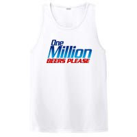 Funny One Million Beers Please Beer Enthusiast Drinking PosiCharge Competitor Tank