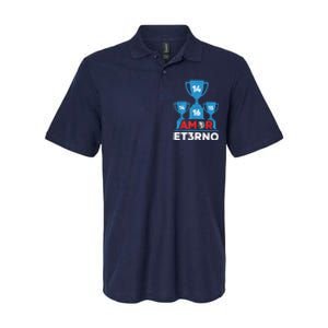 Funny Odiame Mas. America Tricampeon. Fans Softstyle Adult Sport Polo