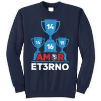 Funny Odiame Mas. America Tricampeon. Fans Tall Sweatshirt