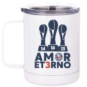 Funny Odiame Mas. America Tricampeon. Fans 12 oz Stainless Steel Tumbler Cup