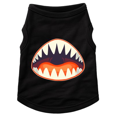 Funny Open Mouth Shark Attack Doggie Tank