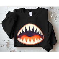Funny Open Mouth Shark Attack Sweatshirt
