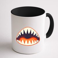 Funny Open Mouth Shark Attack Mug