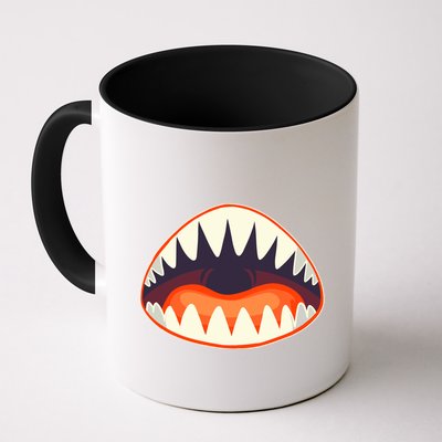 Funny Open Mouth Shark Attack Mug
