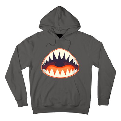 Funny Open Mouth Shark Attack Hoodie