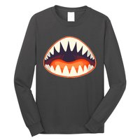 Funny Open Mouth Shark Attack Long Sleeve Shirt