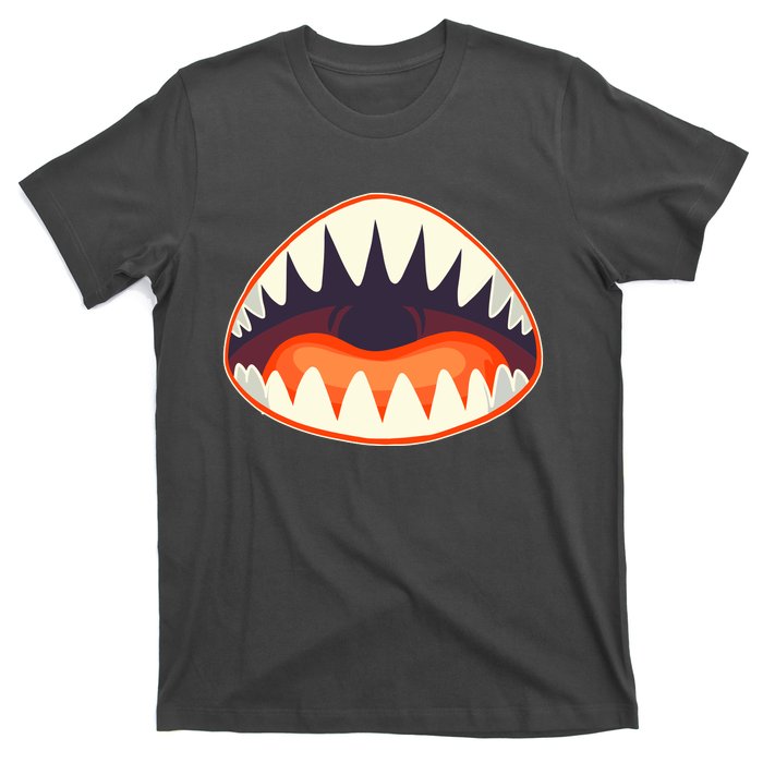 Funny Open Mouth Shark Attack T-Shirt