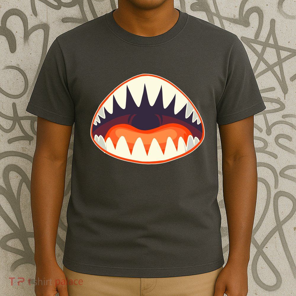 Funny Open Mouth Shark Attack T-Shirt