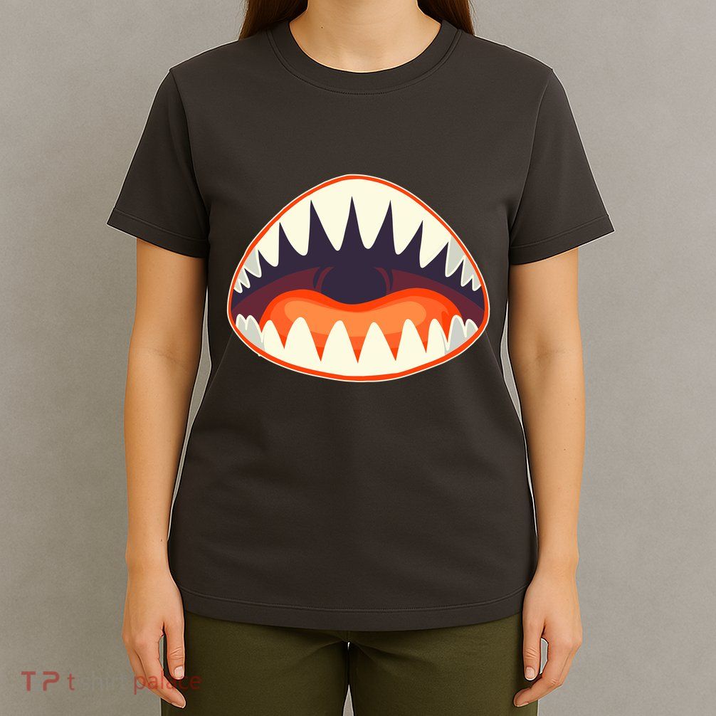 Funny Open Mouth Shark Attack T-Shirt