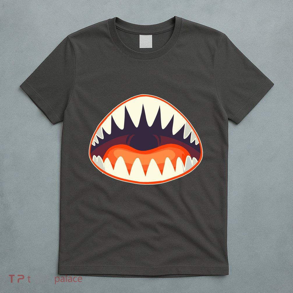 Funny Open Mouth Shark Attack T-Shirt